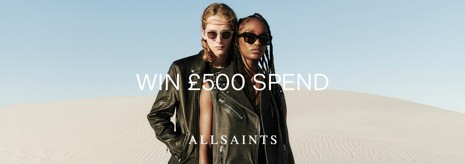 WIn £500 to spend at AllSaints