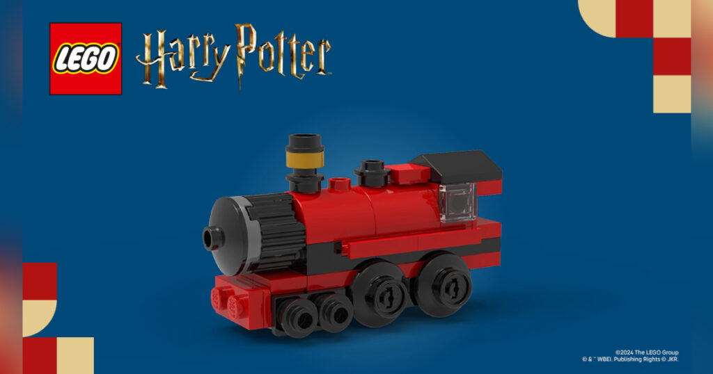 Build Hogwarts express at LEGO