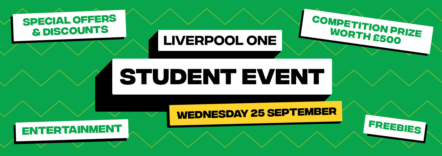 Evento para estudantes em Liverpool ONE