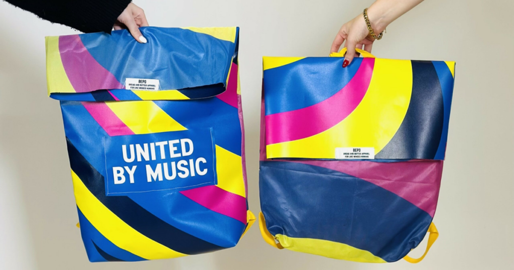 eurovision flag bags