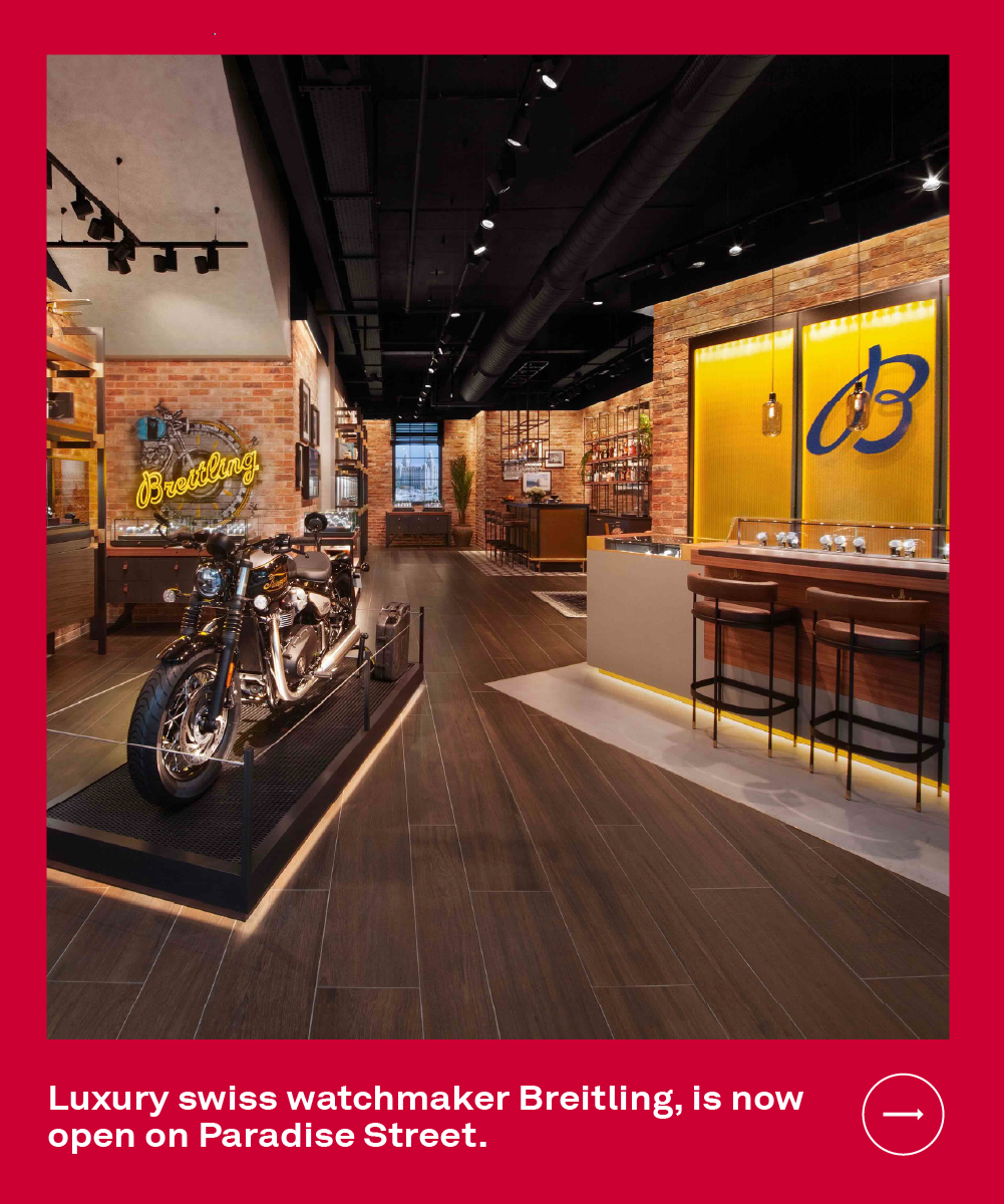 Breitling is now open