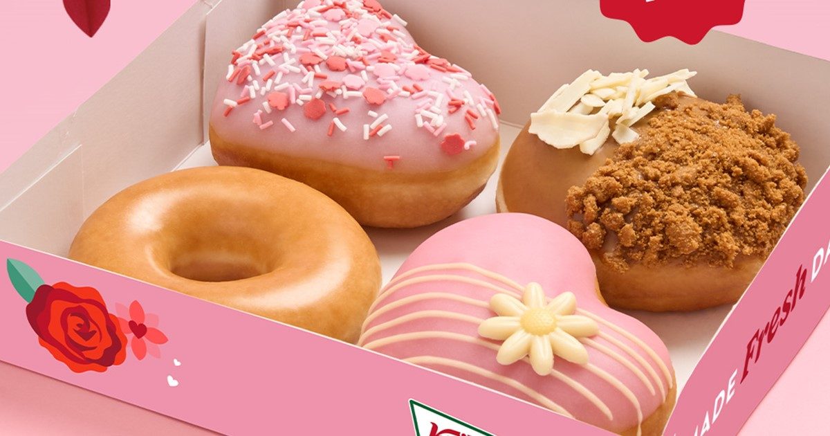 Krispy Kreme valentines