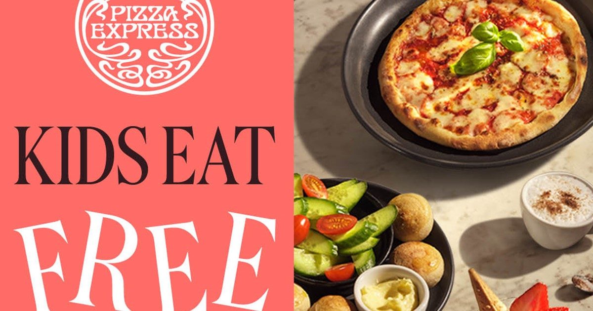 kids eat free pizza express